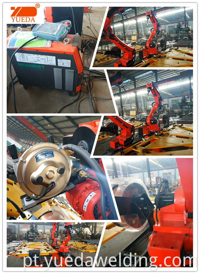 Yuda Co2 Welding Robot Braço Guia Rail Robot Soldando